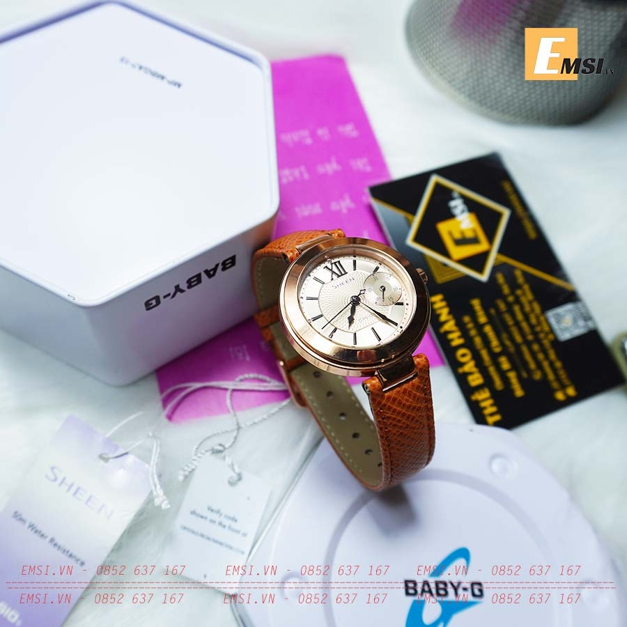 Đồng hồ Nữ Sheen Casio SHE-3051PGL-7A
