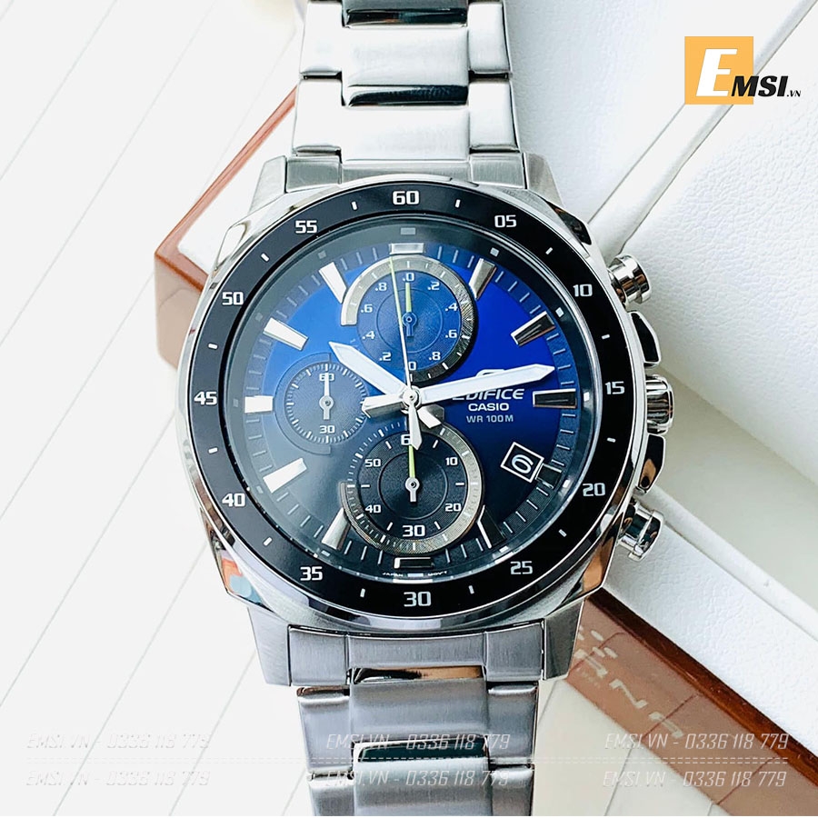 Đồng Hồ Casio Edifice EFV-600D-2AV - Nam - Dây Kim Loại