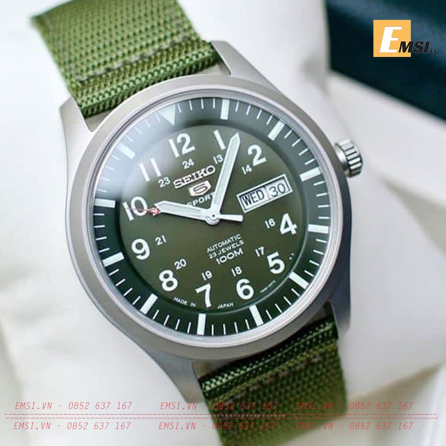 Đồng hồ Seiko 5 SNZG09J1 made in Japan size 42 mm - Emsi.vn