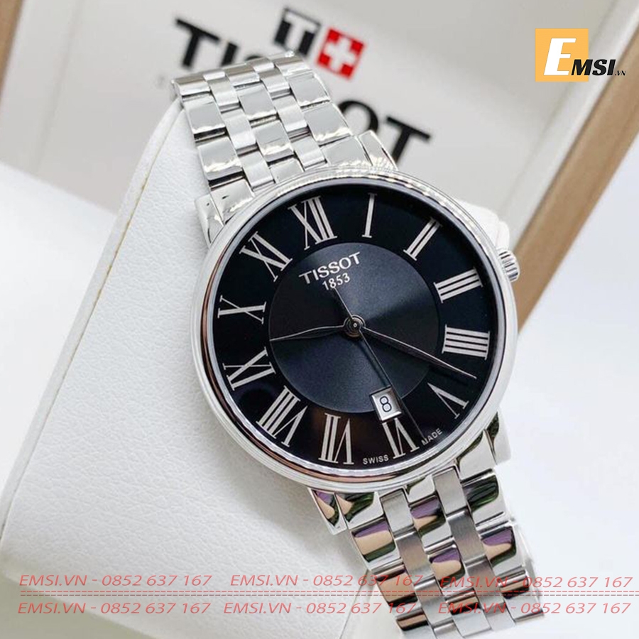 TISSOT T122.410.11.053.00 - Đồng Hồ Nam - Pin / Quartz - Kính Sapphire - Size Mặt 40mm - Bảo Hành 5 Năm - Chính Hãng - Emsi.vn