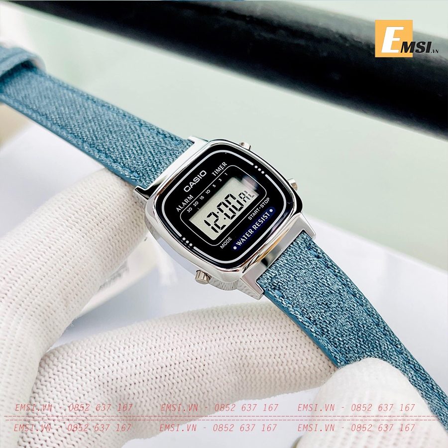 Casio LA670WL-2A2 - Đồng Hồ Nữ - Điện Tử - Kính Nhựa - Size Mặt 24.6mm EMSI.VN
