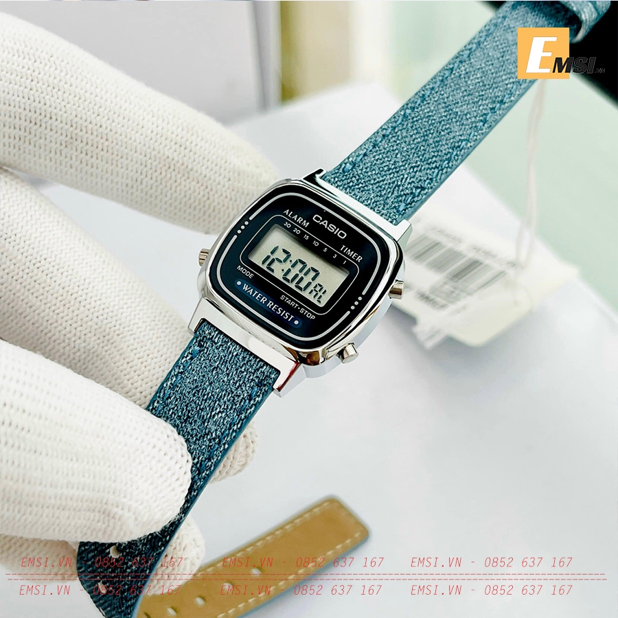 Casio LA670WL-2A2 - Đồng Hồ Nữ - Điện Tử - Kính Nhựa - Size Mặt 24.6mm EMSI.VN