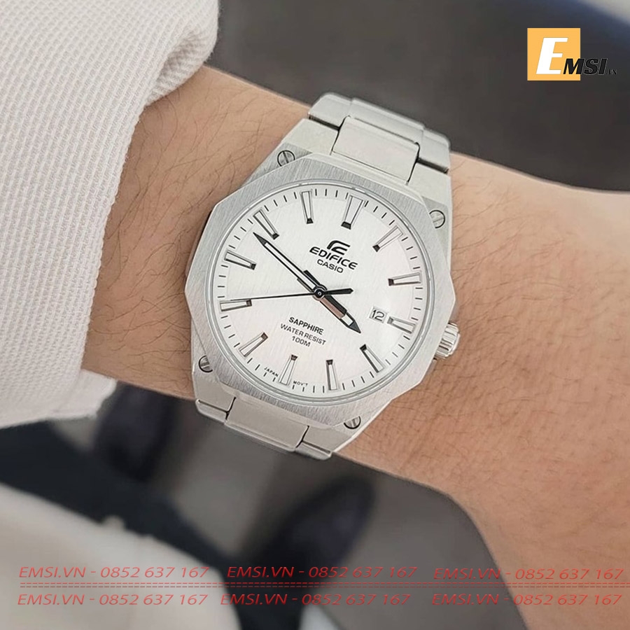 Casio Edifice EFR-S108D-7AVUDF - Đồng Hồ Nam - Pin / Quartz - Kính Sapphire - Size Mặt 40mm - Bảo Hành 5 Năm - Chính Hãng - Emsi.vn