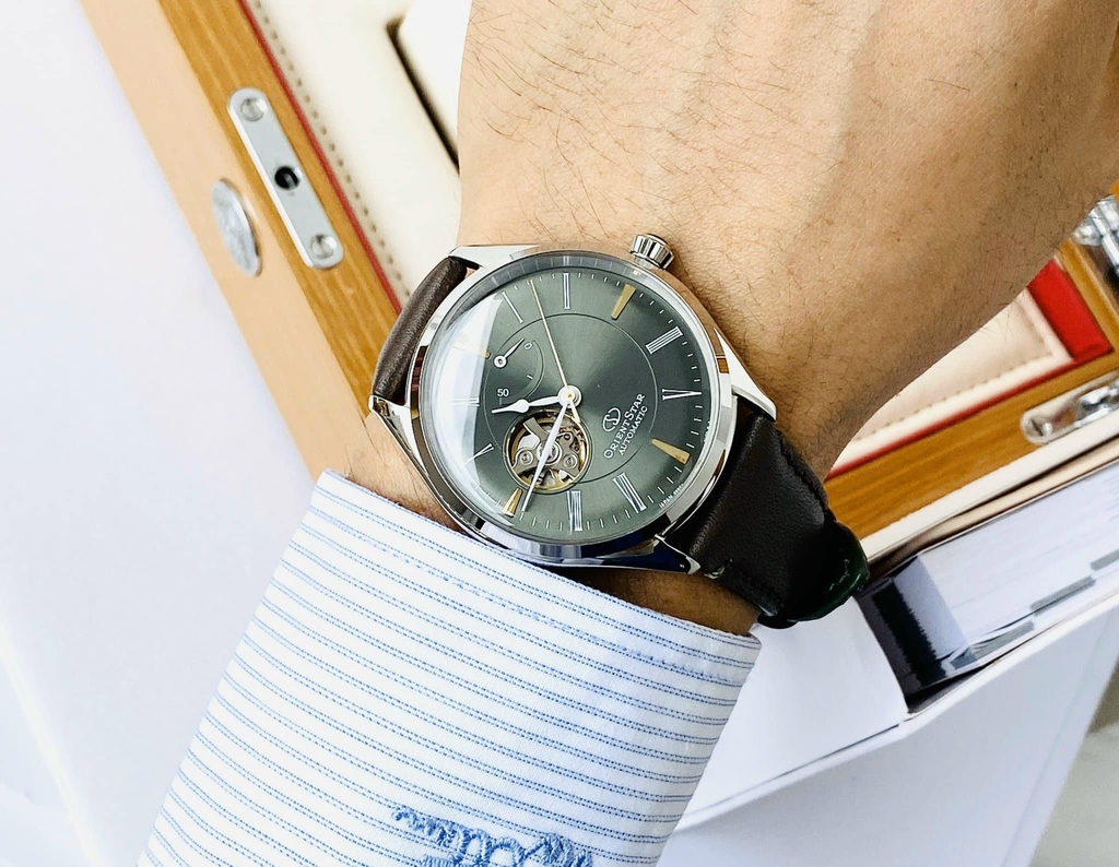 Orient Star RE-AT0202E00B - Đồng Hồ Nam - Cơ - Automatic - Kính Cong - Size Mặt 40.5mm - Bảo Hành 5 Năm - Chính Hãng