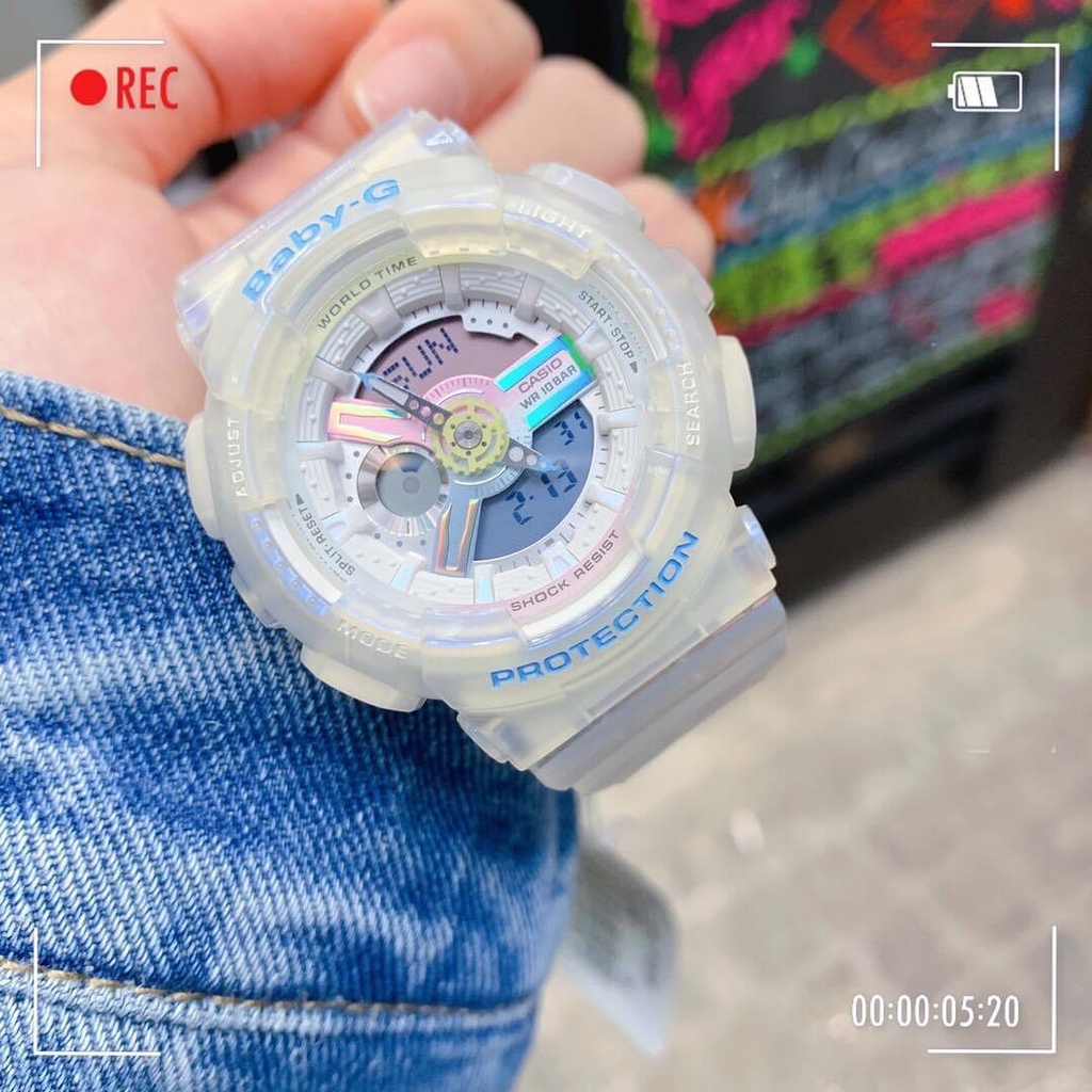 Baby-G BA-110PL-7A2 - Đồng Hồ Nữ - Điện Tử - Size Mặt 43.5mm - Kính Nhựa EMSI.VN