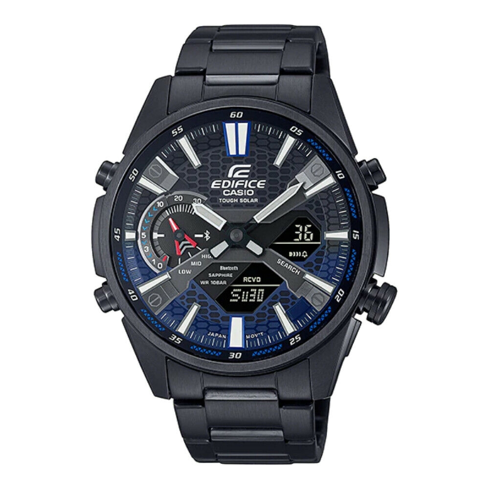 Casio Edifice ECB-S100DC-2ADF - Đồng Hồ Nam - Điện Tử - Kính Khoáng - Size Mặt 46mm - Bảo Hành 5 Năm - Chính Hãng