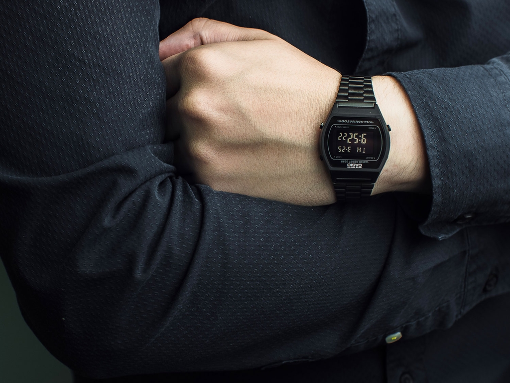 Casio B640WB-1BVT | Vintage All Black Watch | CASIO ( LIMITED CASIO B640WB-1B )