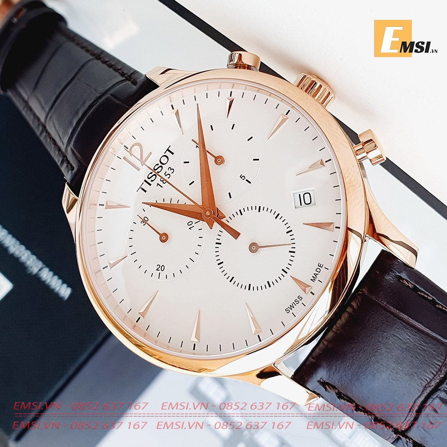 Đồng Hồ Nam Tissot Tradition Classic Chronograph T063.617.36.037.00 - Emsi.vn