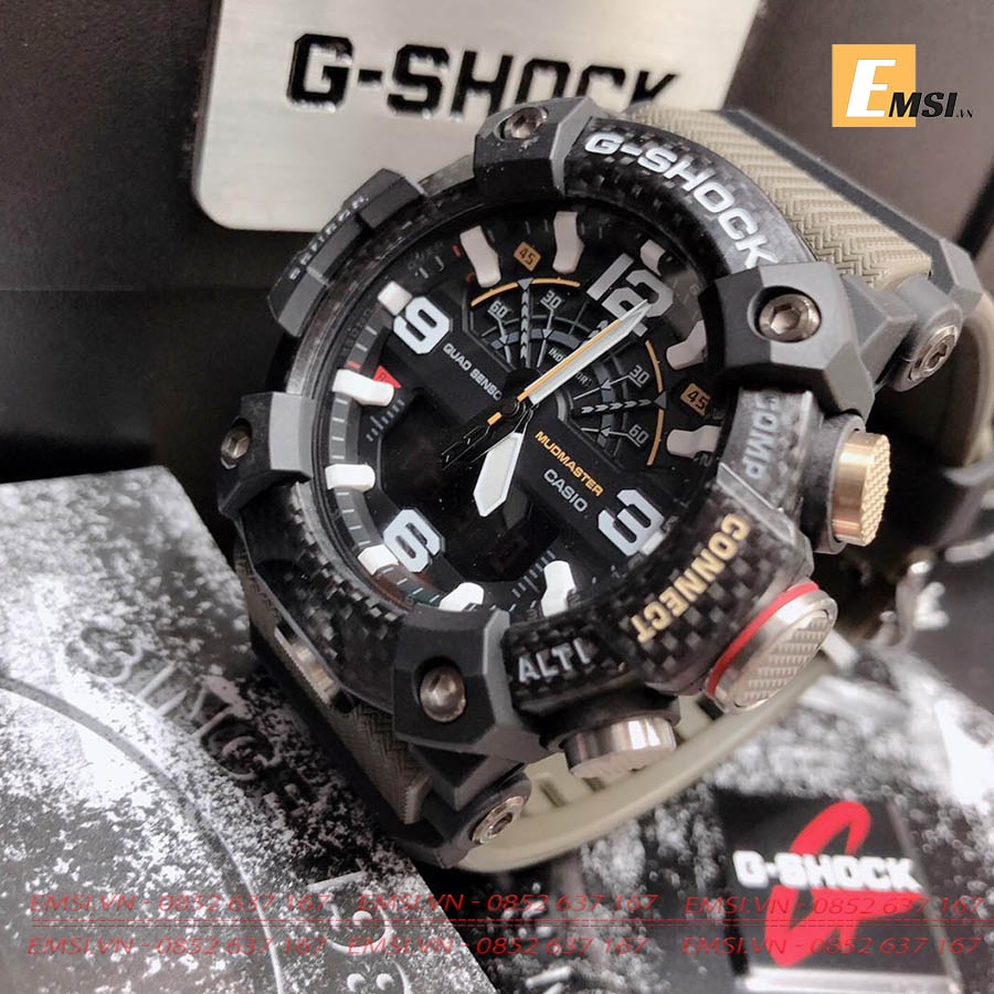 G-Shock GG-B100-1A3DR - Đồng Hồ Nam - Điện Tử - Kính Khoáng - Size Mặt 53mm - Bảo Hành 5 Năm - Chính Hãng -Emsi.vn