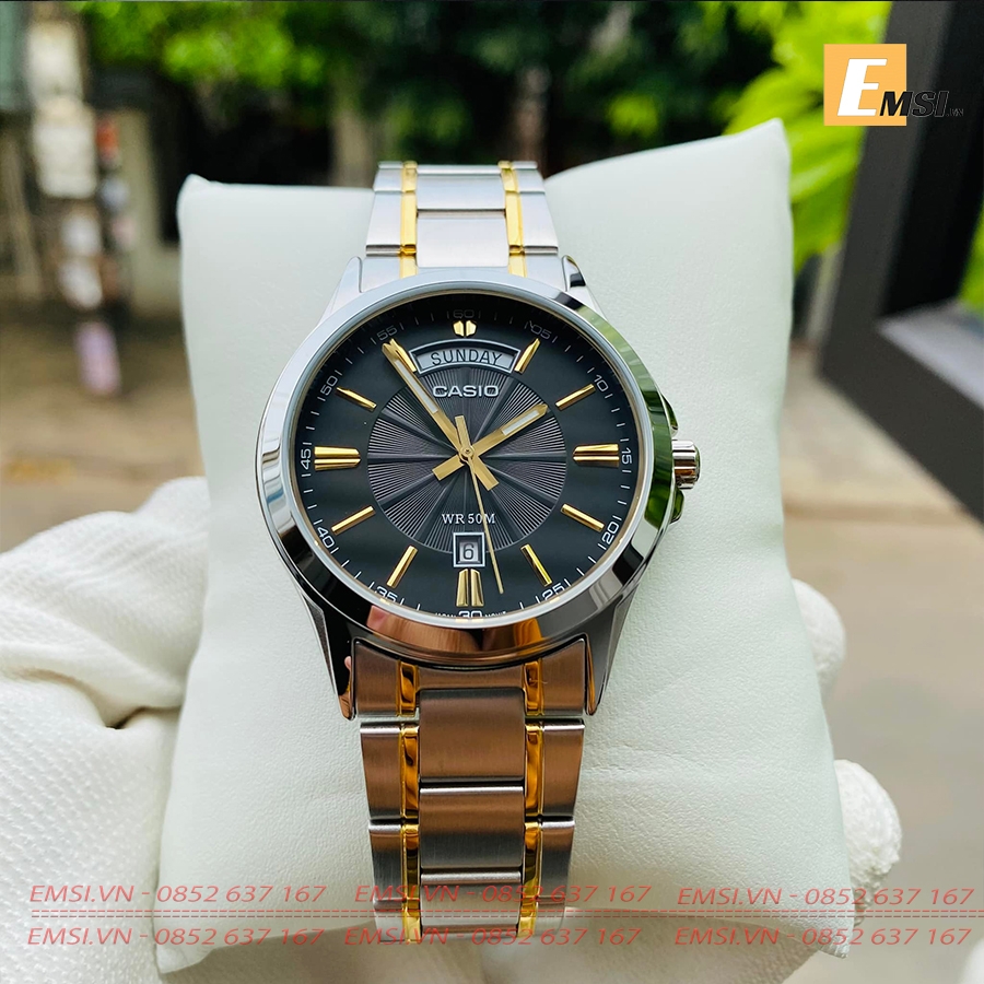 Casio MTP-1381G-1AVDF - Đồng Hồ Nam - Pin / Quartz - Kính Khoáng - Size Mặt 40mm - Bảo Hành 5 Năm - Chính Hãng