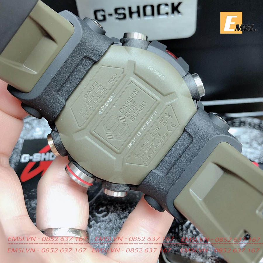 G-Shock GG-B100-1A3DR - Đồng Hồ Nam - Điện Tử - Kính Khoáng - Size Mặt 53mm - Bảo Hành 5 Năm - Chính Hãng -Emsi.vn