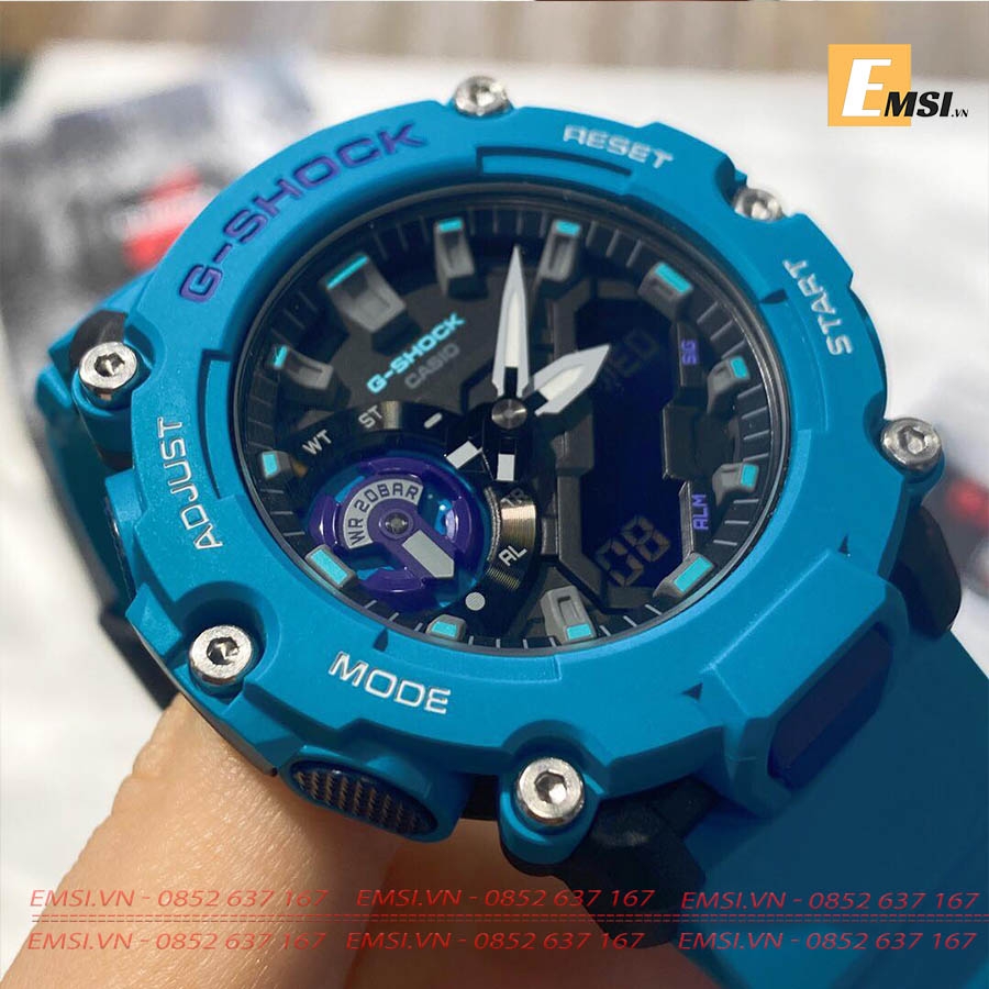 G-Shock GA-2200-2A - Đồng Hồ Nam - Pin/Quartz - Size Mặt 47.5mm - Kính Khoáng EMSI.VN