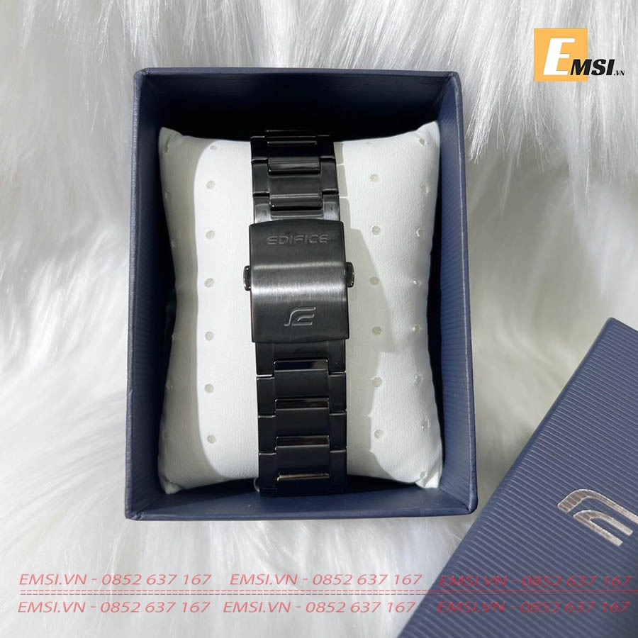 Đồng Hồ Casio Edifice EFS-S560DC-1AVUDF - Nam - Dây Kim Loại Mạ Ion Đen - Kính Saphia - Emsi.vn