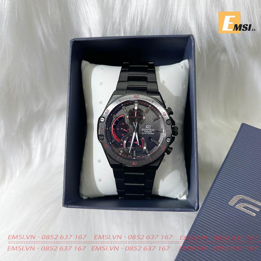 Đồng Hồ Casio Edifice EFS-S560DC-1AVUDF - Nam - Dây Kim Loại Mạ Ion Đen - Kính Saphia - Emsi.vn
