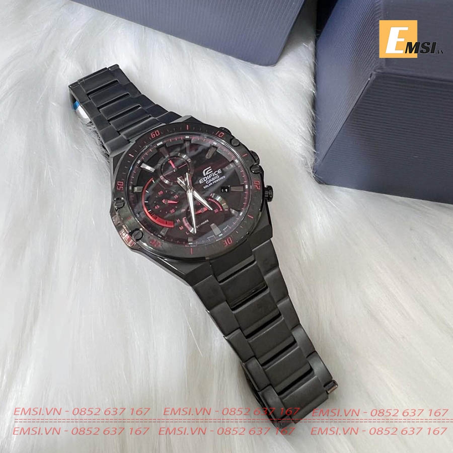 Đồng Hồ Casio Edifice EFS-S560DC-1AVUDF - Nam - Dây Kim Loại Mạ Ion Đen - Kính Saphia - Emsi.vn