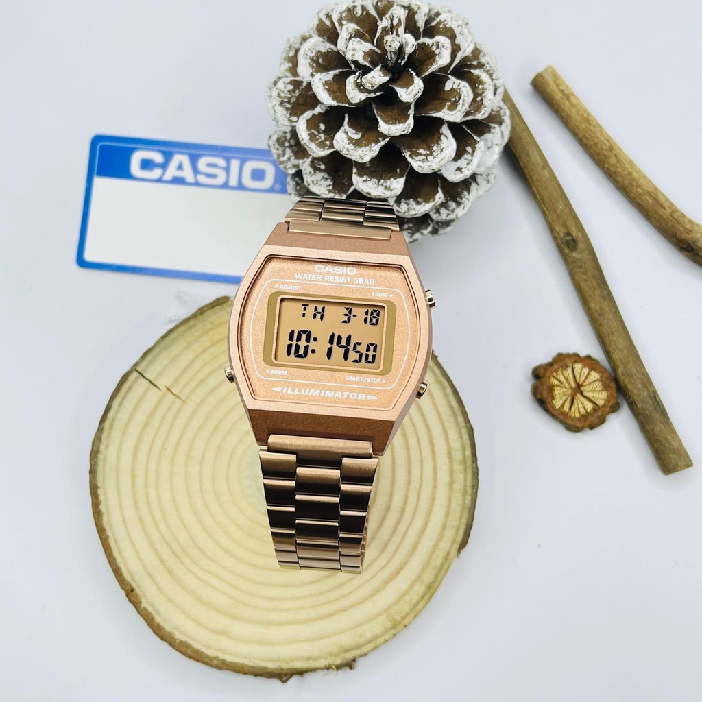 Casio B640WC-5A - Kính nhựa - Đồng hồ Unisex - Đồng hồ điện tử - Size mặt 35mm EMSI.VN