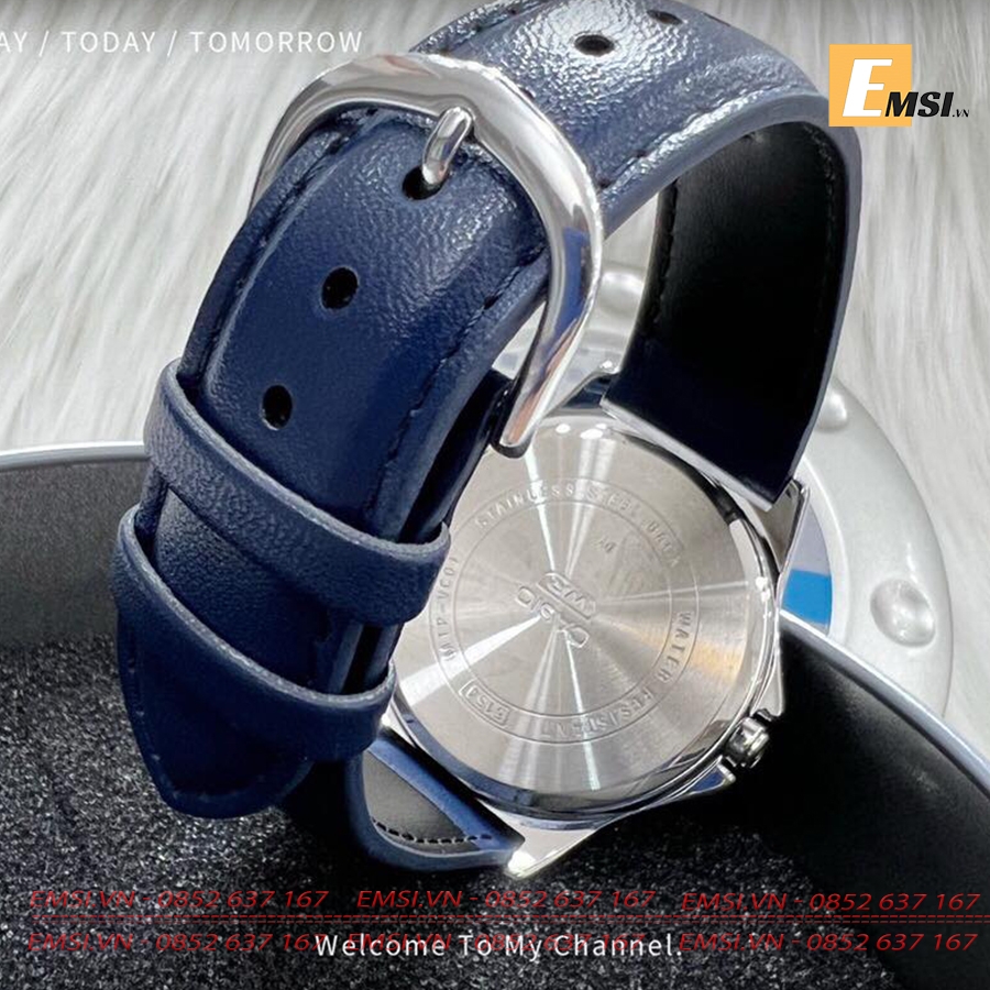 Casio MTP-VC01L-2EUDF - Đồng Hồ Nam - Pin/Quartz - Size Mặt 41.6mm - Kính Khoáng EMSI.VN