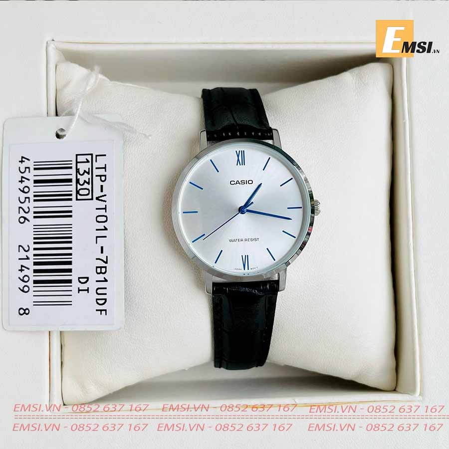 Casio LTP-VT01L-7B1 - Đồng Hồ Nữ - Pin/Quartz - Size Mặt 34mm - Kính Khoáng EMSI.VN