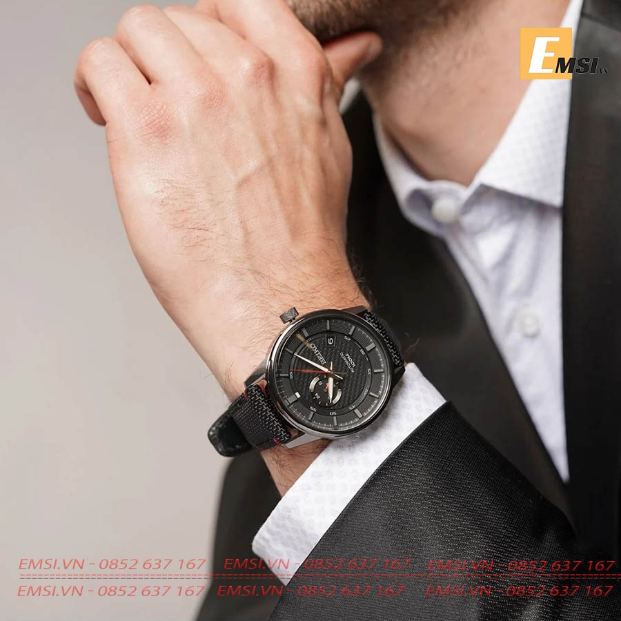 Seiko SSA383K1 - Đồng Hồ Nam - Cơ - Automatic - Hardlex Crystal - Size Mặt 42mm - Bảo Hành 5 Năm - Chính Hãng - Emsi.vn