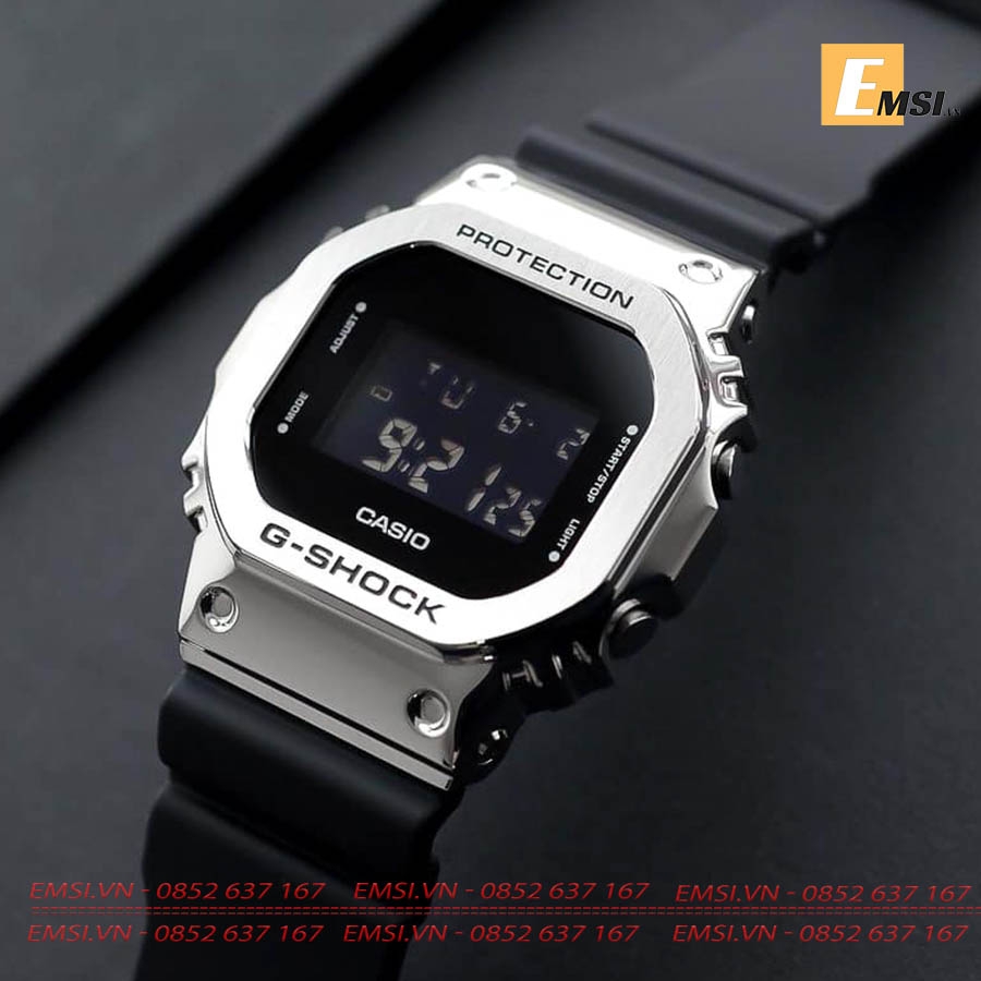 G-Shock GM-5600-1D - Đồng Hồ Nam - Điện Tử - Kính Khoáng - Size Mặt 43mm EMSI.VN