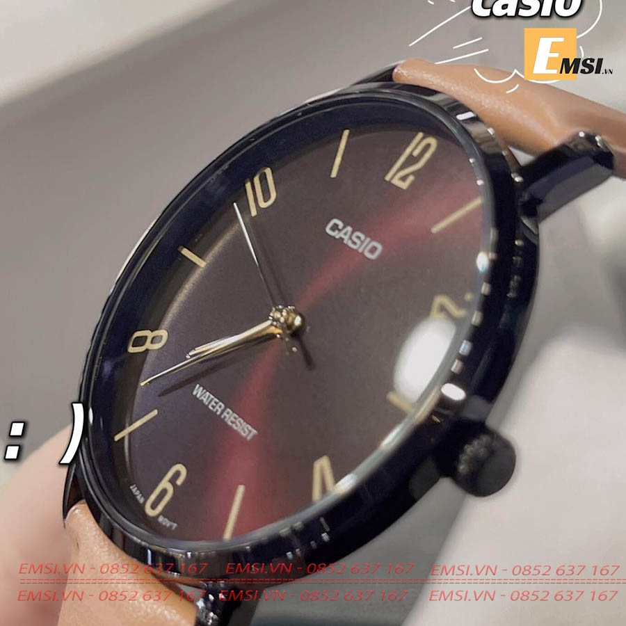 Casio MTP-VT01BL-5B - Đồng Hồ Nam - Pin / Quartz - Kính Khoáng - Size Mặt 40mm EMSI.VN