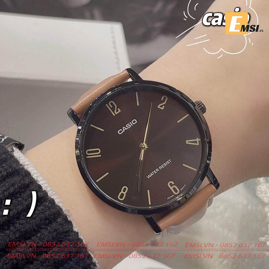 Casio MTP-VT01BL-5B - Đồng Hồ Nam - Pin / Quartz - Kính Khoáng - Size Mặt 40mm EMSI.VN