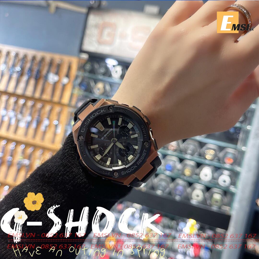 G-SHOCK G-STEEL GST-S120L-1A TOUGH RESIN BAND - UNBOXING