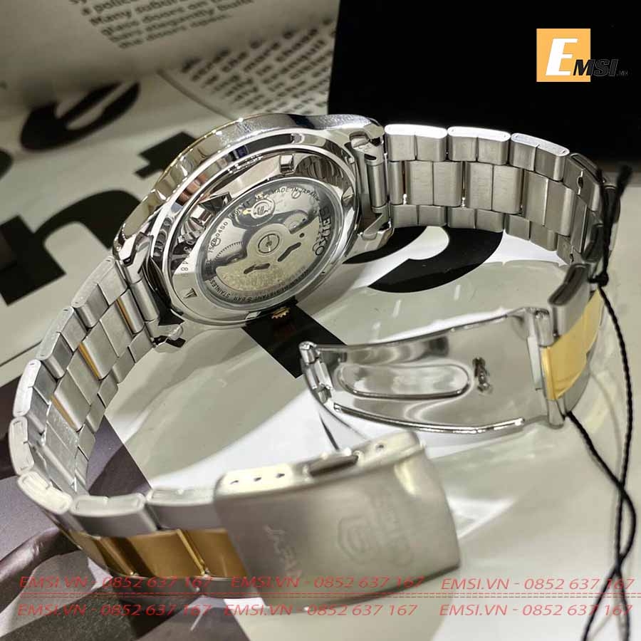 Seiko 5 Classic Automatic Mens SNKP14J1 - Size mặt 41.5mm - Kính cứng Hardlex - Emsi.vn
