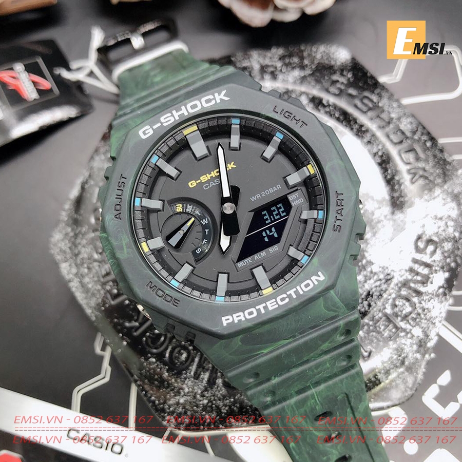 Đồng hồ Casio G-Shock Nam GA-2100FR-3A (Casio 45.4mm)