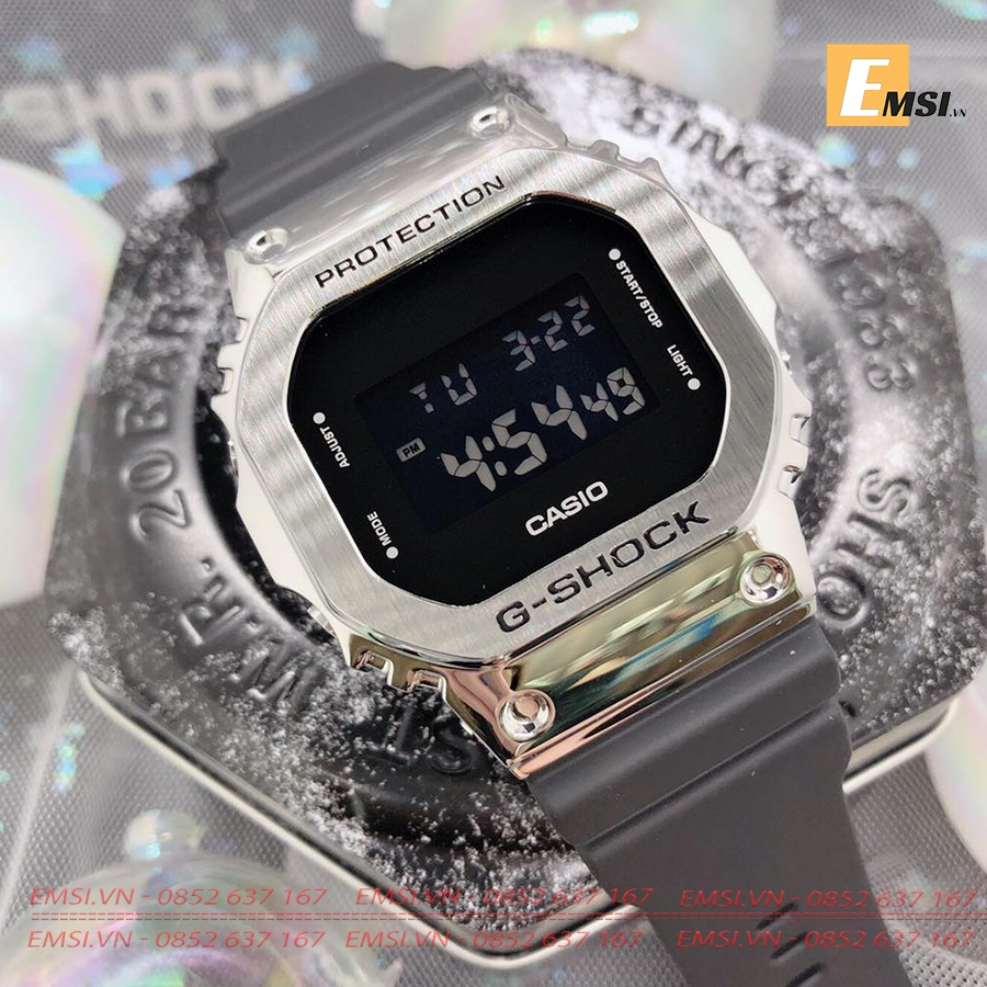 G-Shock GM-5600-1D - Đồng Hồ Nam - Điện Tử - Kính Khoáng - Size Mặt 43mm EMSI.VN