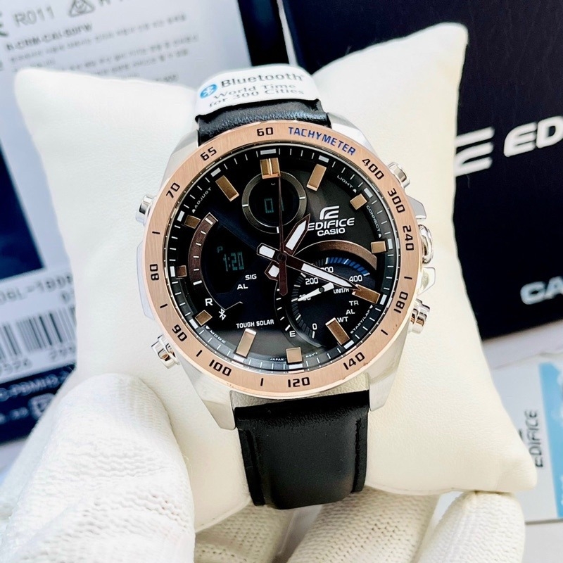 Casio Edifice ECB-900GL-1BDR - Đồng Hồ Nam - Năng Lượng Mặt Trời - Kính Khoáng - Size Mặt 48mm - Bảo Hành 5 Năm - Chính Hãng