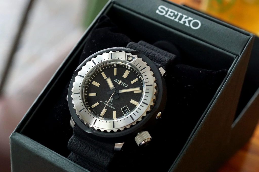 Seiko SNE541P1 - Đồng Hồ Nam - Năng Lượng Mặt Trời - Hardlex Crystal - Size Mặt 45mm - Bảo Hành 5 Năm - Chính Hãng