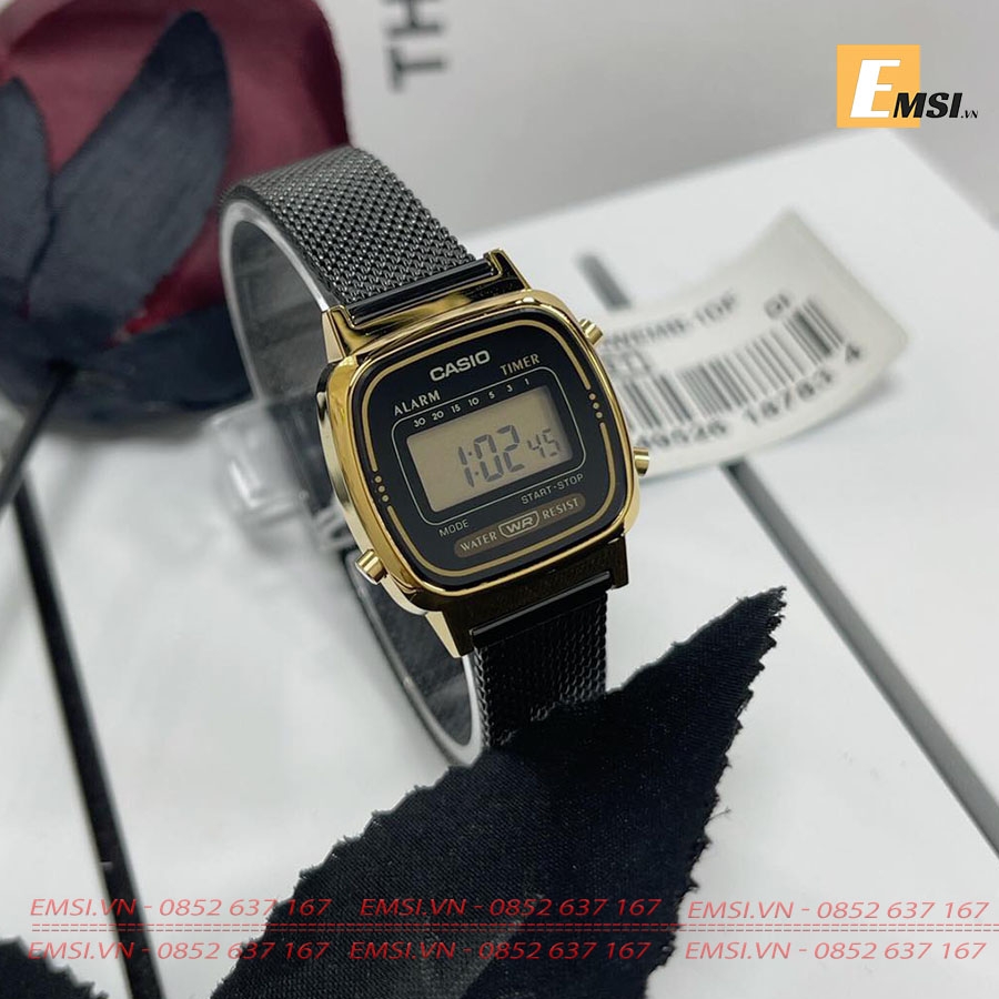 Casio LA670WEMB-1 - Đồng Hồ Nữ - Điện Tử - Size Mặt 24.6mm EMSI.VN