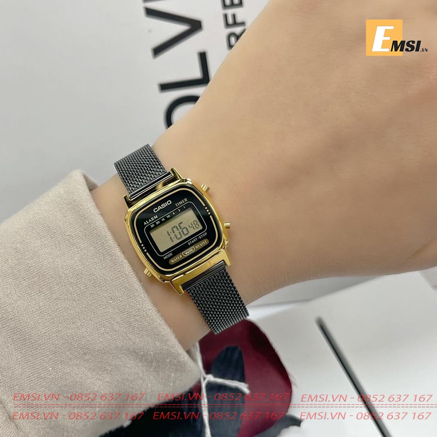 Casio LA670WEMB-1 - Đồng Hồ Nữ - Điện Tử - Size Mặt 24.6mm EMSI.VN