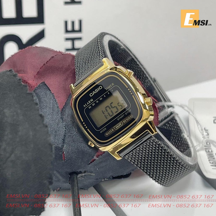 Casio LA670WEMB-1 - Đồng Hồ Nữ - Điện Tử - Size Mặt 24.6mm EMSI.VN
