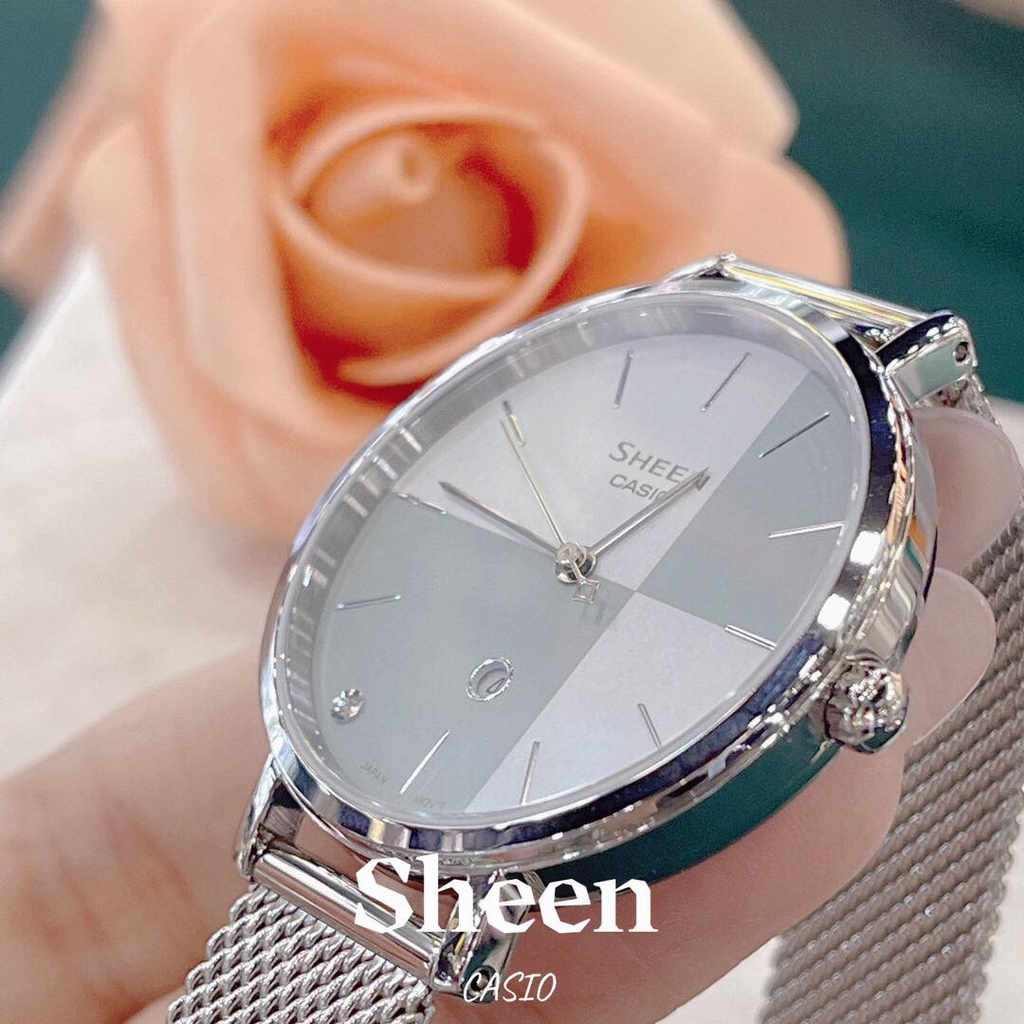 SHEEN SHE-4547M-2A - Kích thước vỏ : 40,5×34×6,4mm - Chính Hãng Bảo Hành 5 năm