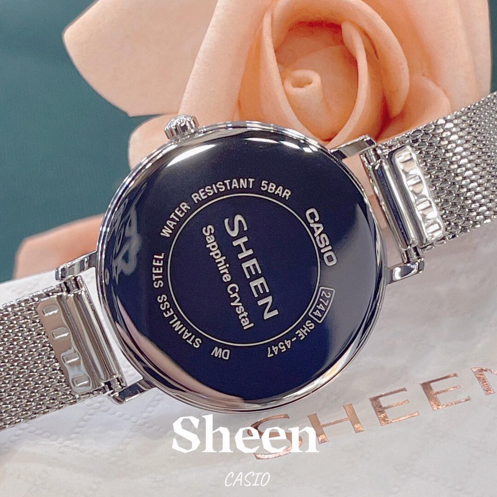 SHEEN SHE-4547M-2A - Kích thước vỏ : 40,5×34×6,4mm - Chính Hãng Bảo Hành 5 năm