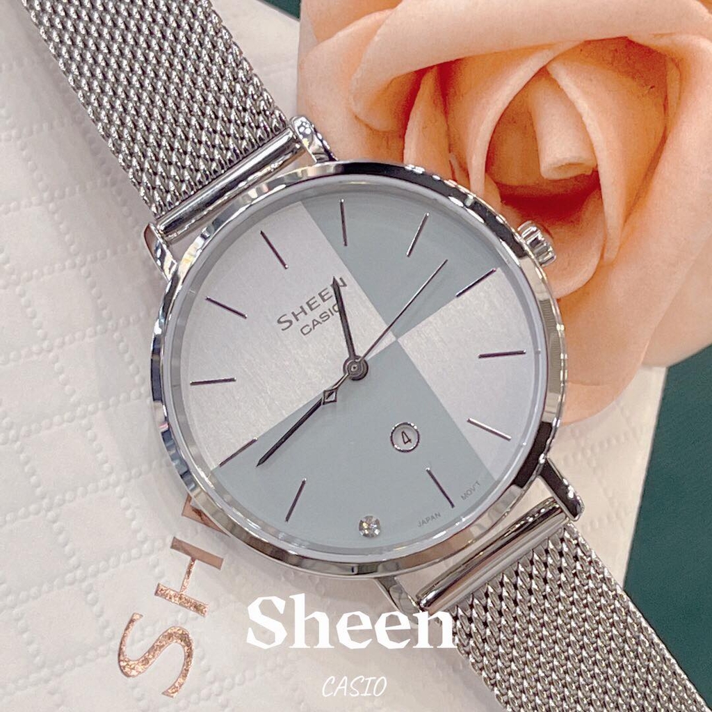 SHEEN SHE-4547M-2A - Kích thước vỏ : 40,5×34×6,4mm - Chính Hãng Bảo Hành 5 năm