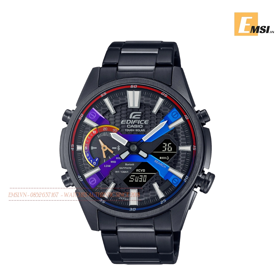 Casio ECB-S100HG-1A - Đồng Hồ Nam - Pin / Quartz - Kính Sapphire - Size Mặt 46mm - Bảo Hành 5 Năm - Chính Hãng