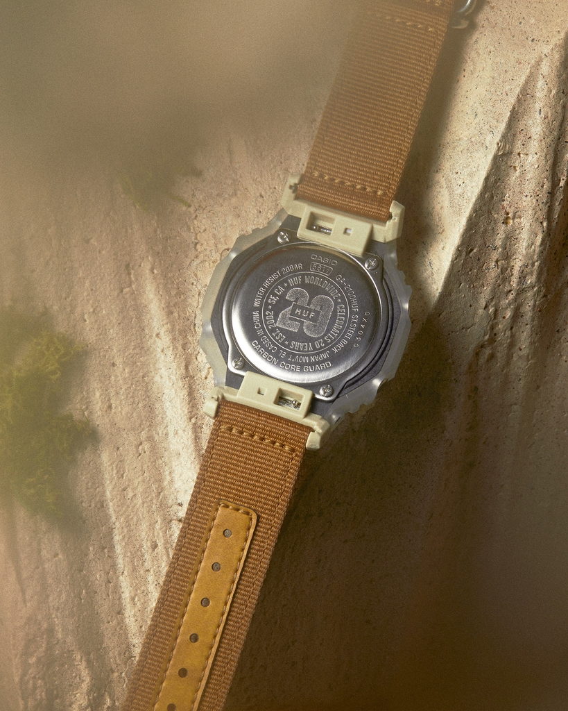 G-Shock GA-2100HUF-5A | G-Shock | HUF | Dây Vải | Kim - Số | Carbon | WR20BAR