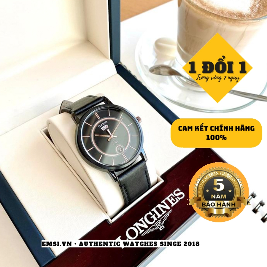 Casio MTP-B120BL-1AVDF - Đồng Hồ Nam - Pin / Quartz - Kính Khoáng - Size Mặt 41mm - Bảo Hành 5 Năm - Chính Hãng