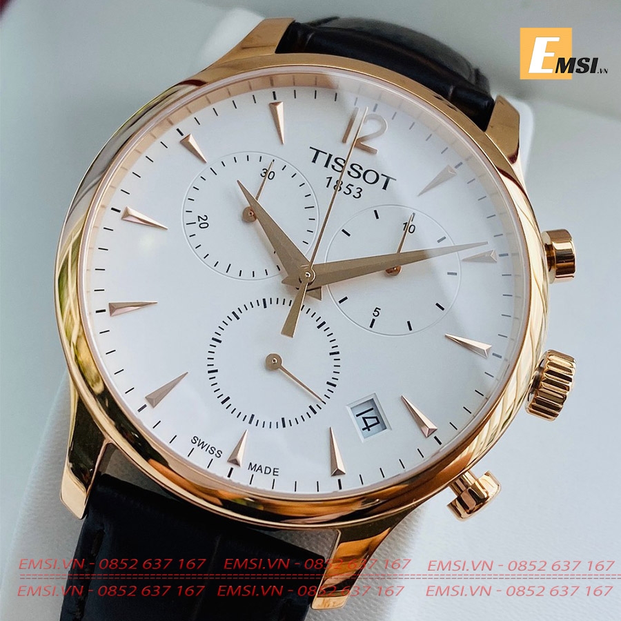 Đồng Hồ Nam Tissot Tradition Classic Chronograph T063.617.36.037.00 - Emsi.vn