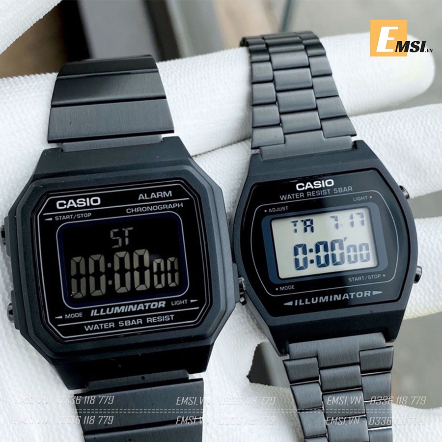 Đồng hồ Casio Đôi Vintage B640WB-1B & B650WB-1B