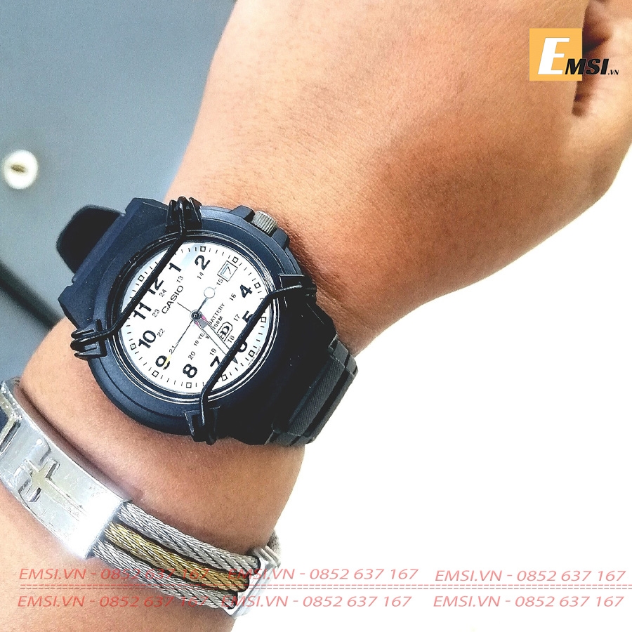 Casio HDA-600B-7B - Đồng Hồ Nam - Pin/Quartz - Size Mặt 41mm - Kính Nhựa EMSI.VN