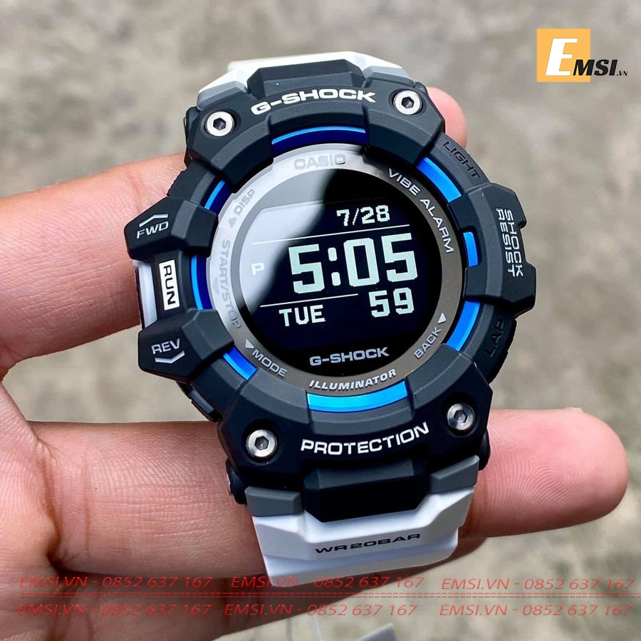 G-Shock GBD-100-1A7DR - Đồng Hồ Nam - Điện Tử - Size Mặt 49.5mm - Kính Khoáng EMSI.VN