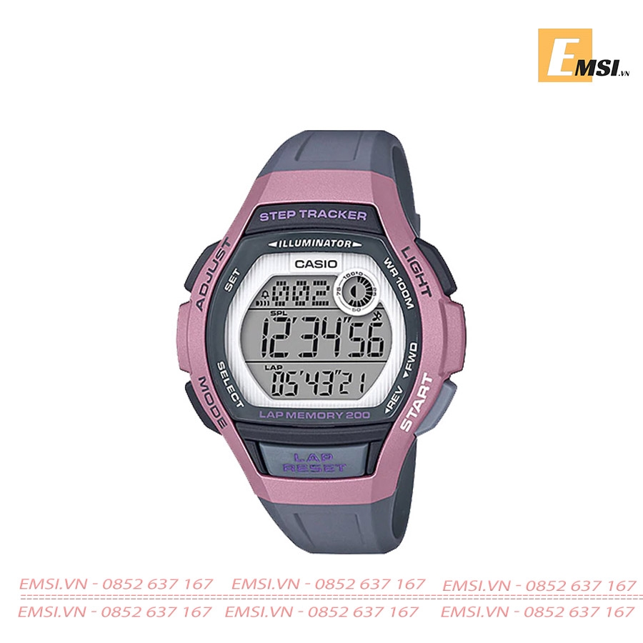 Casio LWS-2000H-4AVDF - Đồng Hồ Nữ - Điện Tử - Size Mặt 38mm - Kính Nhựa EMSI.VN