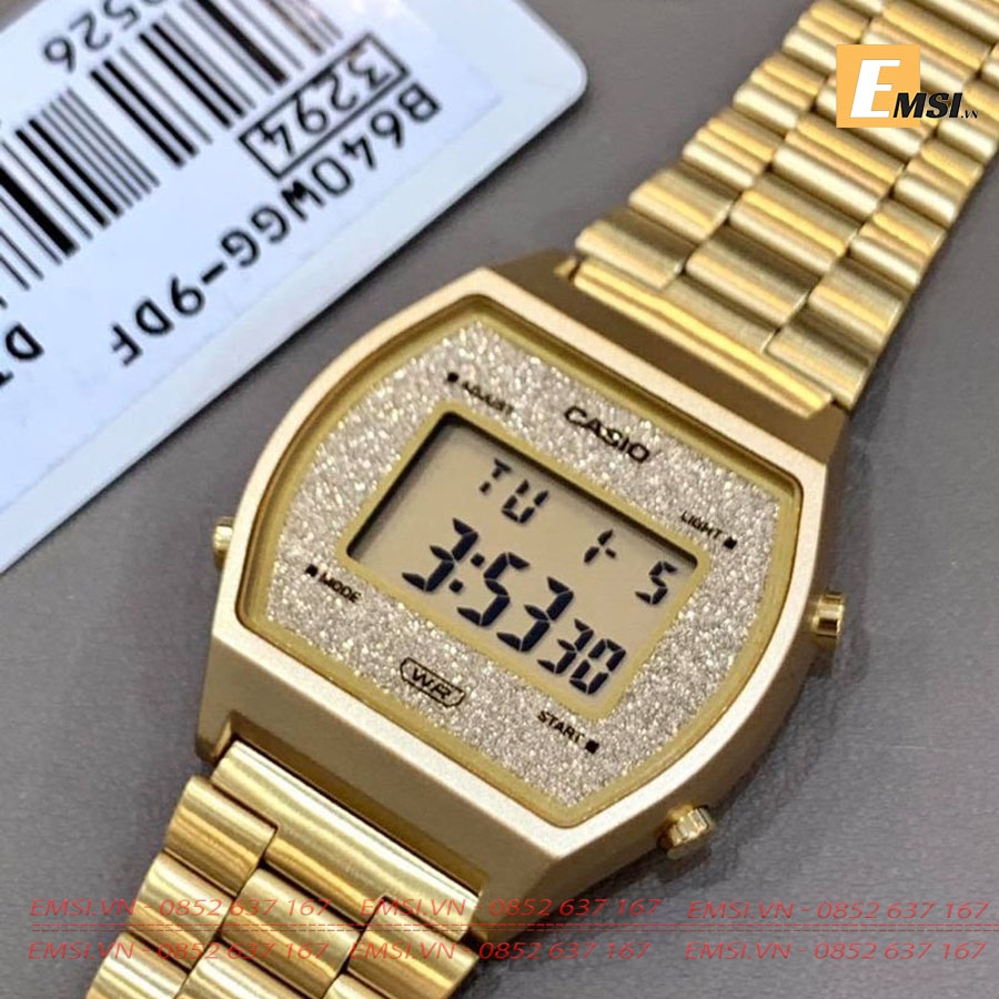 Casio B640WGG-9DF - Đồng Hồ Unisex - Điện Tử - Kính Nhựa - Size Mặt 35mm EMSI.VN