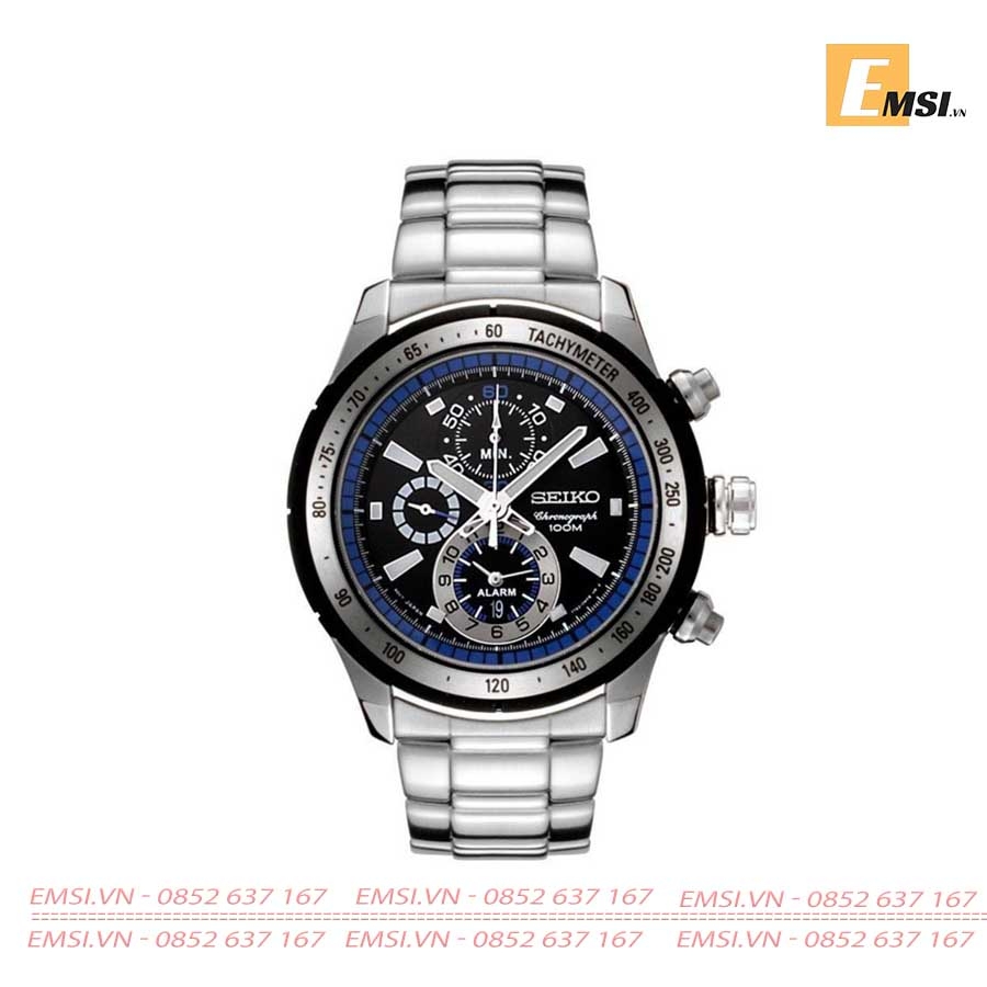 Seiko SNAC85P1 - Đồng Hồ Nam - Pin/Quartz - Size Mặt 43mm - Hardlex Crystal