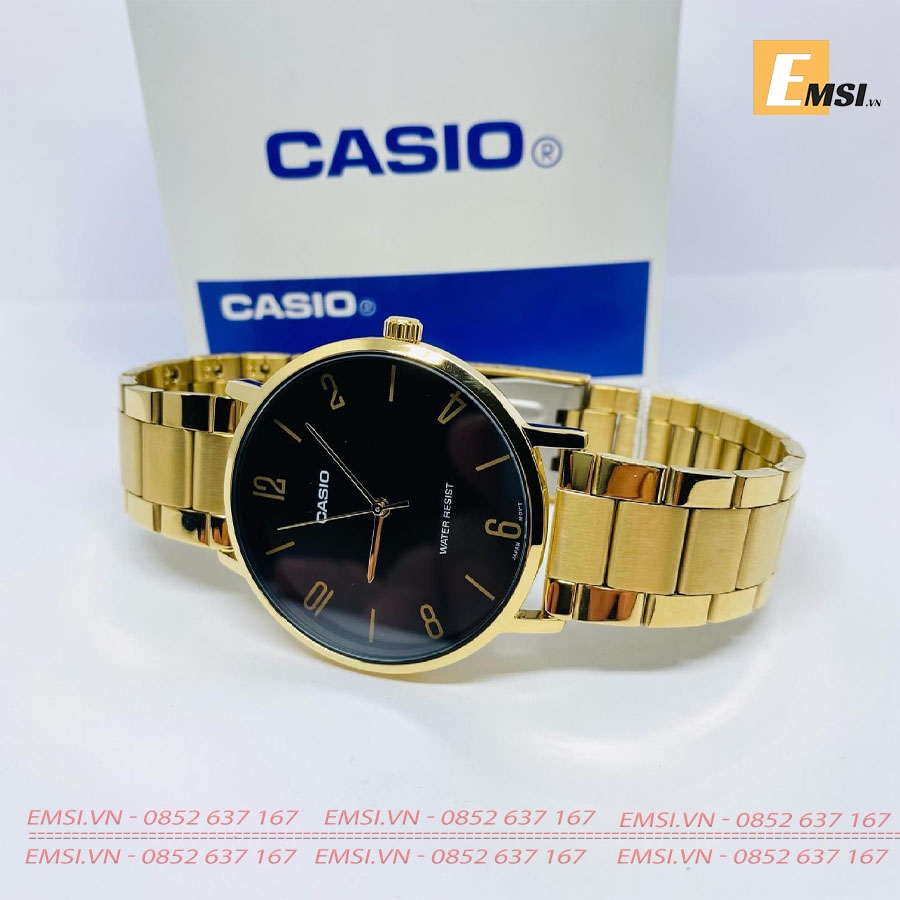 Casio MTP-VT01G-1B2 - Đồng Hồ Nam - Pin/Quartz - Kính Khoáng - Size Mặt 40mm EMSI.VN