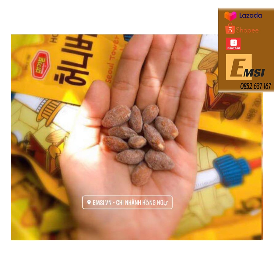 Hạnh nhân tẩm bơ mật ong 200GRAM